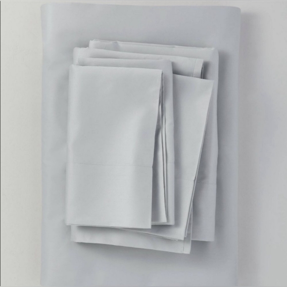 New Casaluna Temperature Regulating Full Solid Sheet Set white - Picture 2 of 4